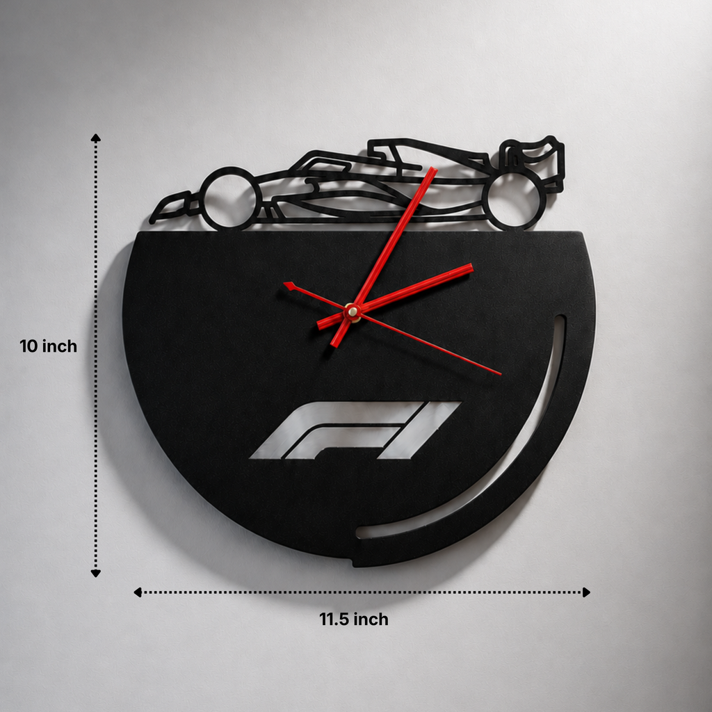 F1 wall clock