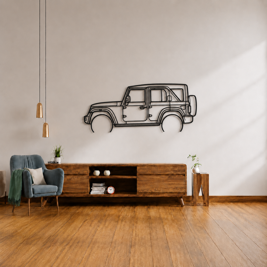 Mahindra Thar Roxx Wall Art