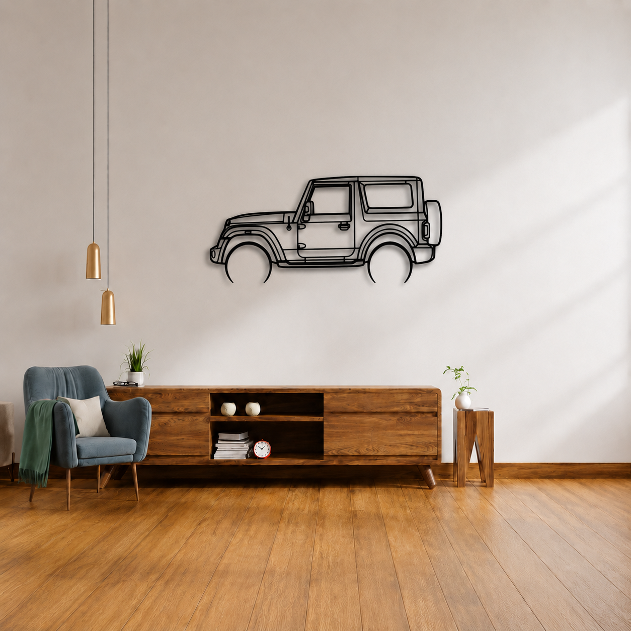Mahindra Thar  Wall Art