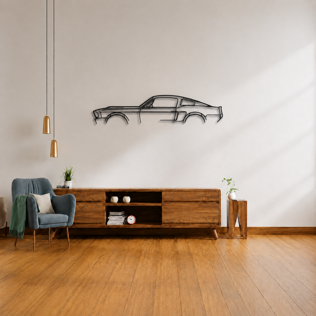 ford mustang 1969 Wall Art