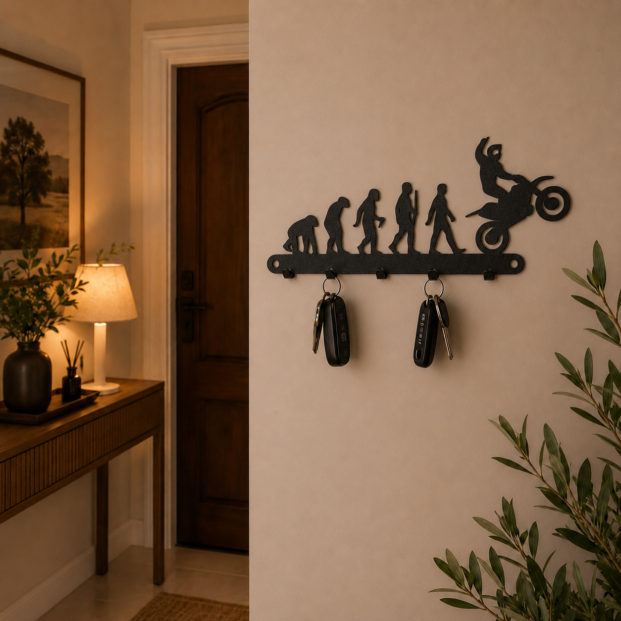 Biker Evolution Key Holder