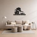Skid Steer Loader Name Sign Wall Art