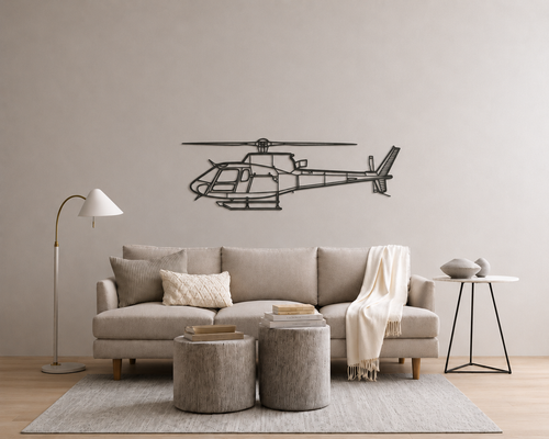Airbus AS350 B3 Wall Art