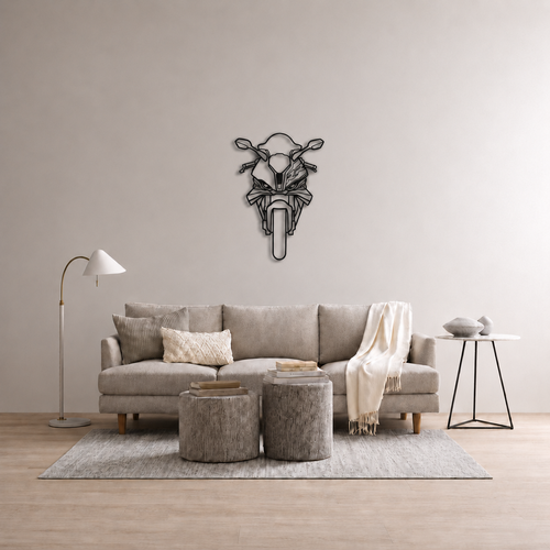 BMW M 1000RR Front View Wall Art