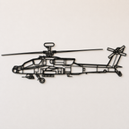 Boeing AH-64D Apache attack helicopter Wall Art