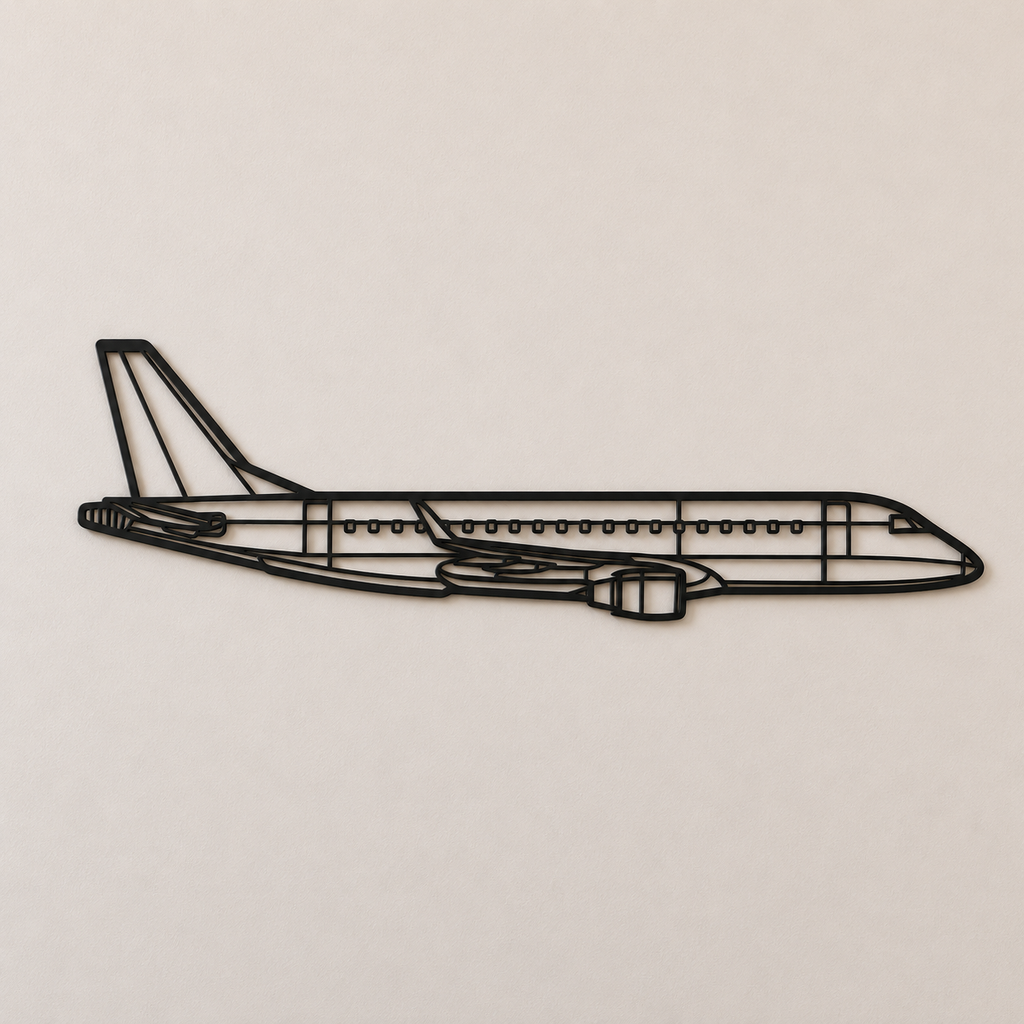 Embraer E175 Wall Art