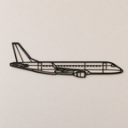 Embraer E175 Wall Art