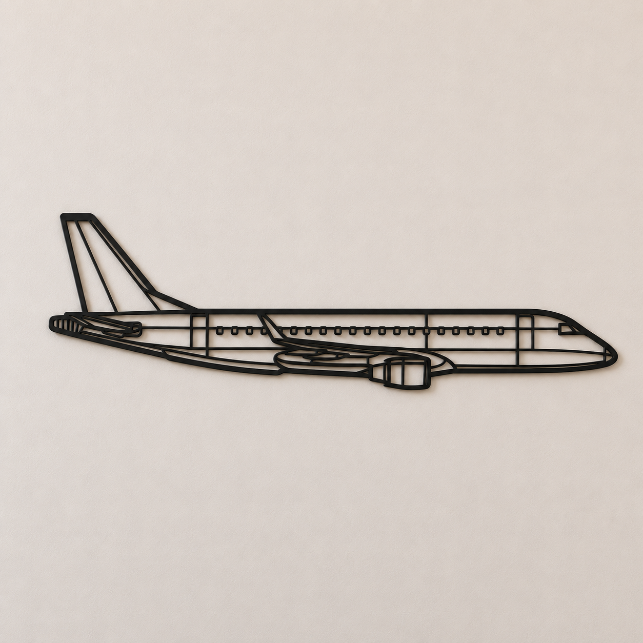 Embraer E175 Wall Art