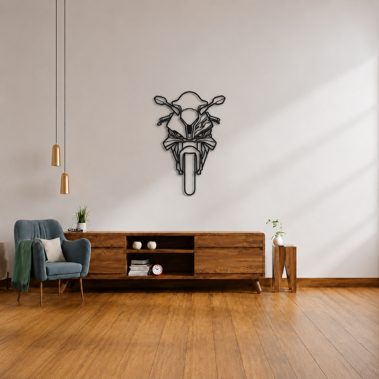 BMW M 1000RR Front View Wall Art