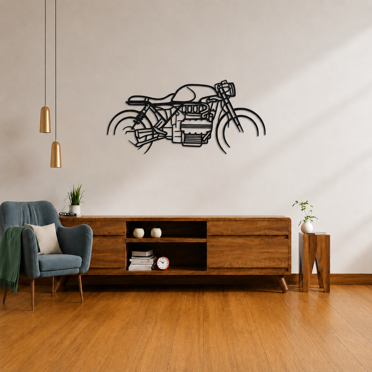 BMW K1100 Cafe Racer Wall Art