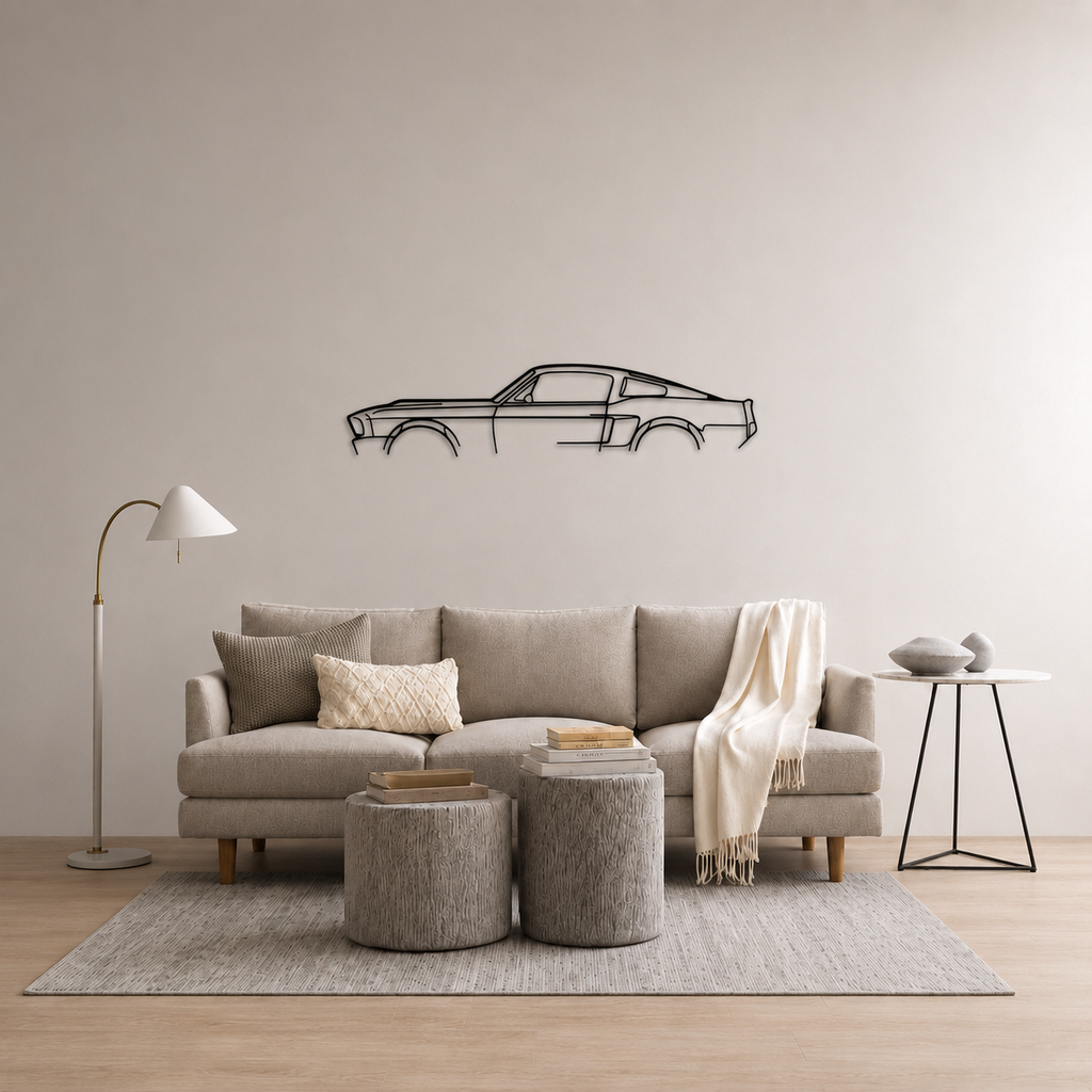 ford mustang 1969 Wall Art