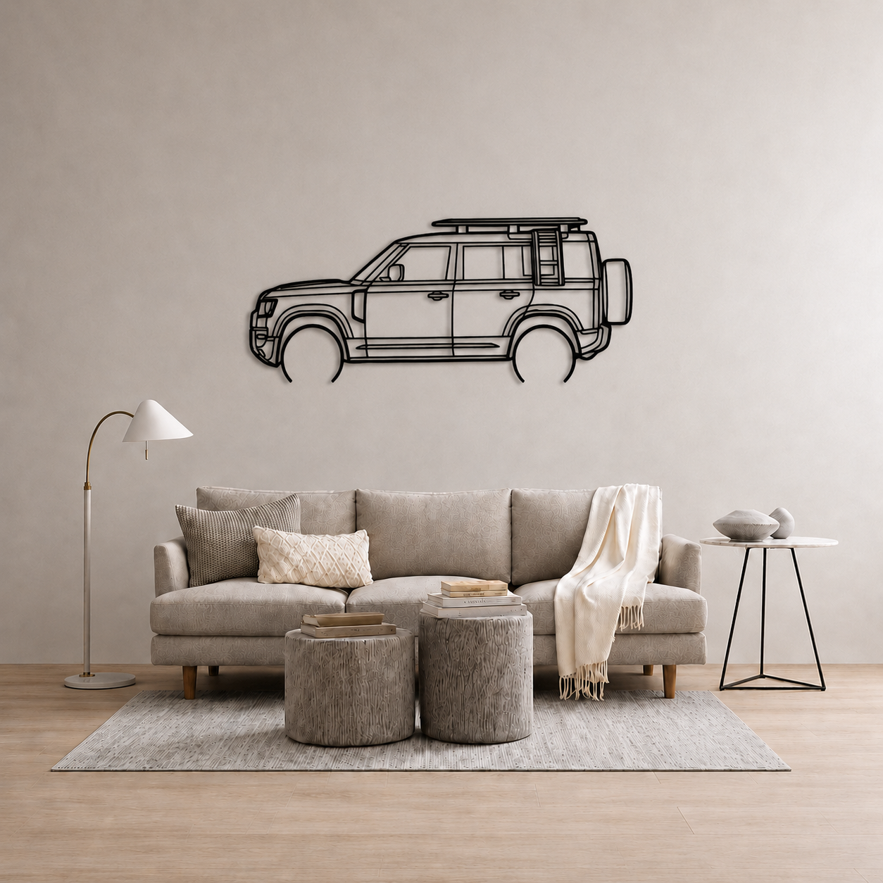 Land Rover defender 110 Wall Art