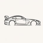 Mercedes AMG GT  Wall Art