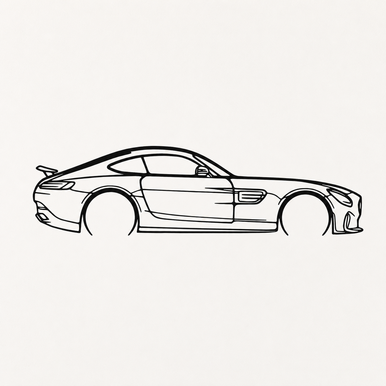 Mercedes AMG GTS  Wall Art