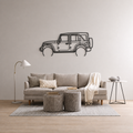 Mahindra Thar Roxx Wall Art
