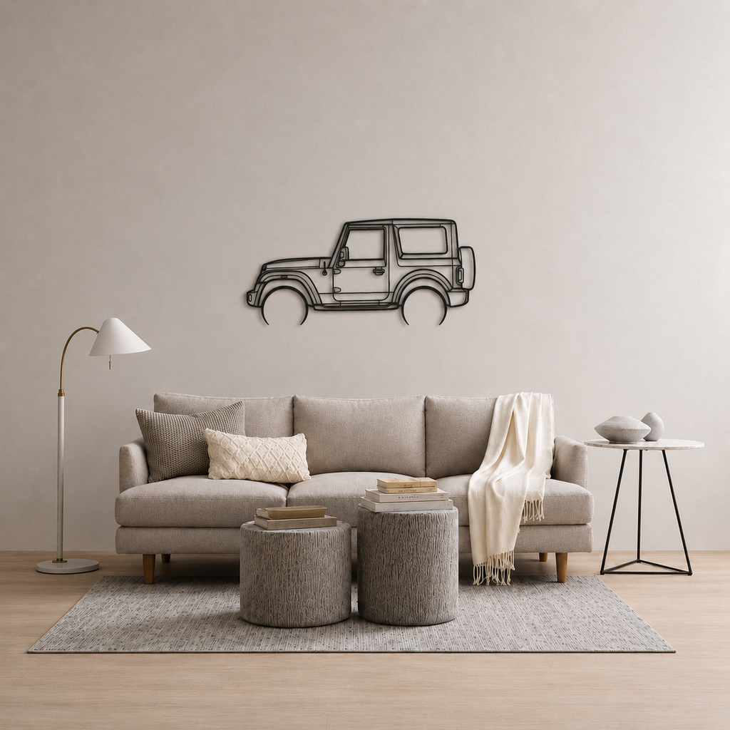 Mahindra Thar  Wall Art