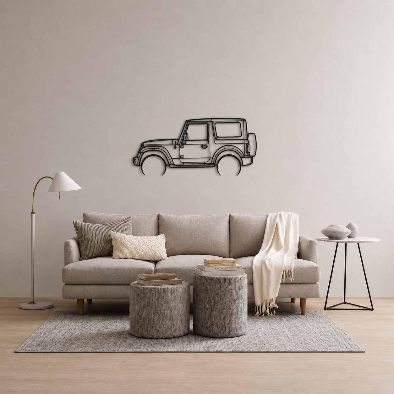 Mahindra Thar  Wall Art