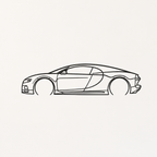 Bugatti chiron Wall Art