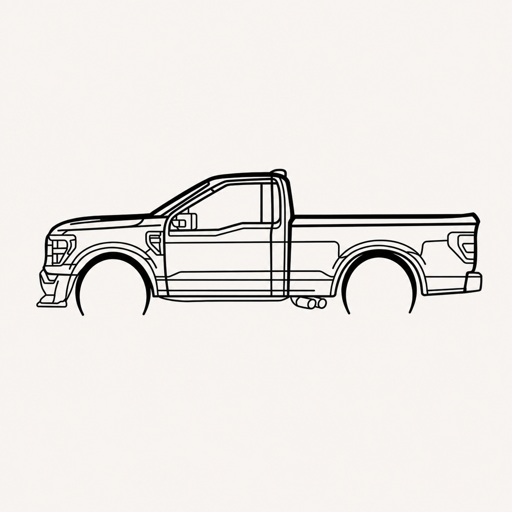 ford f150  Wall Art