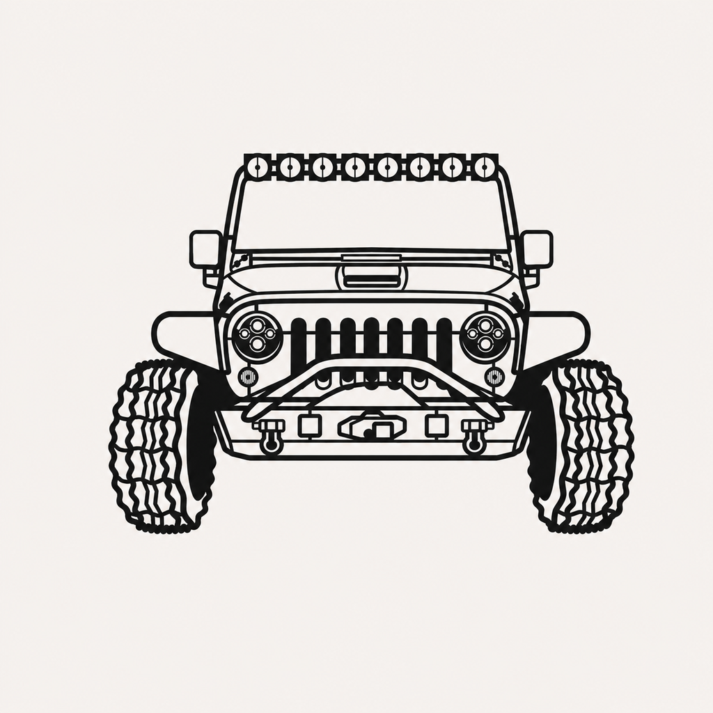 Jeep Wrangler 2015 Wall Art