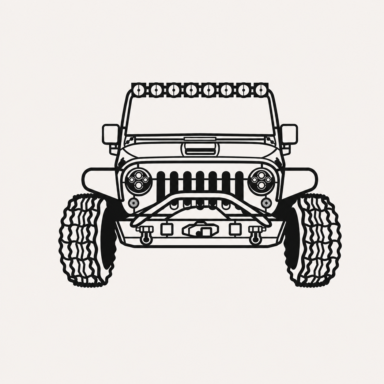 Jeep Wrangler 2015 Wall Art
