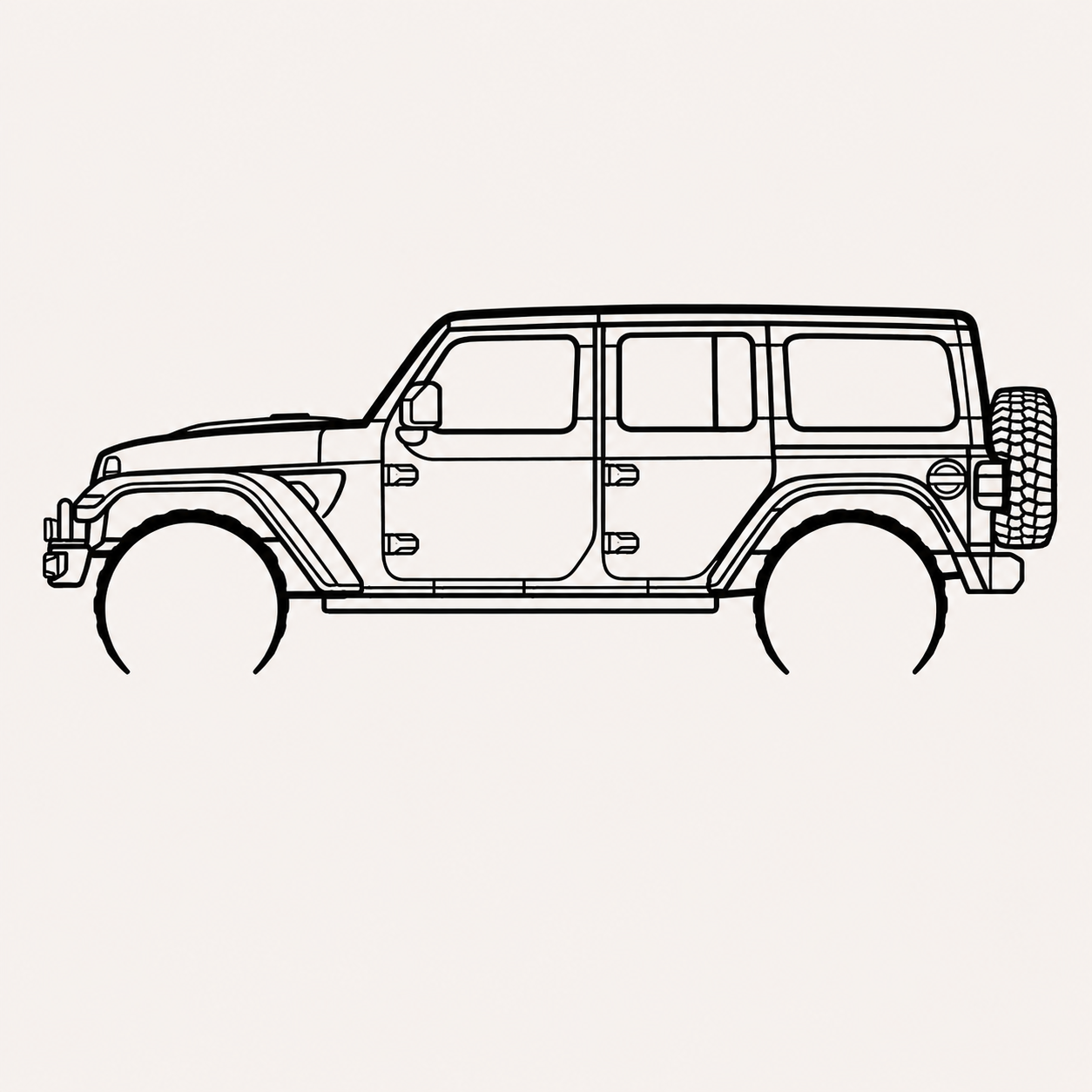 Jeep Wrangler 392 Wall Art