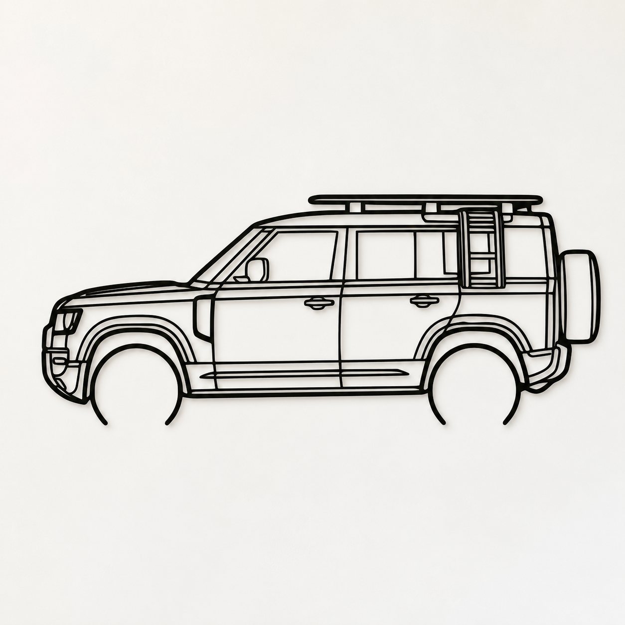 Land Rover defender 110 Wall Art