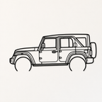 Mahindra Thar Roxx Wall Art