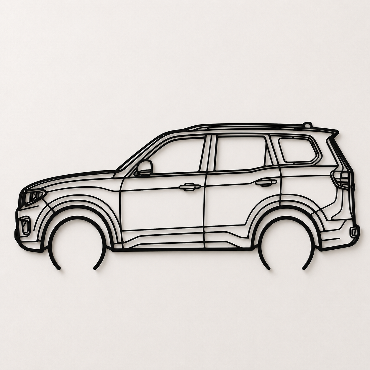Mahindra scorpio N Wall Art