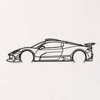 Maserati MC20 Wall Art