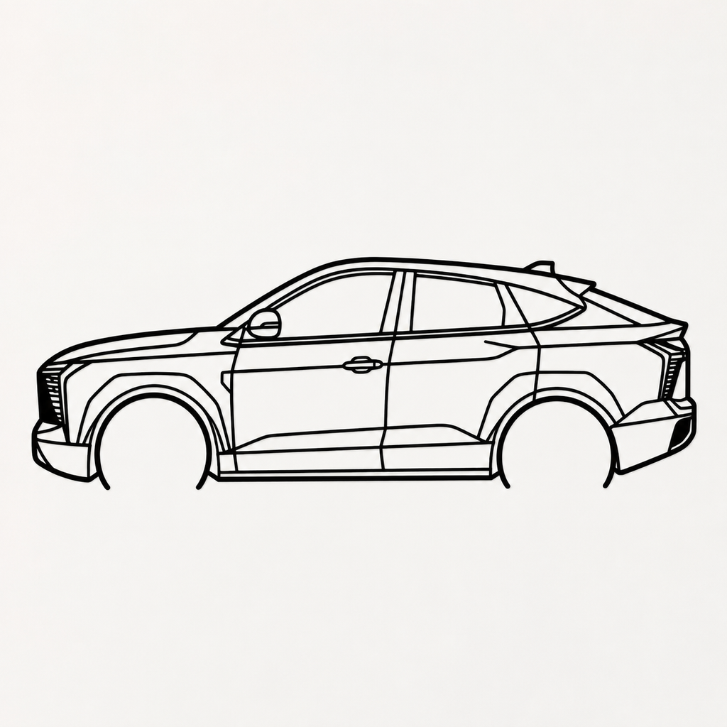 Mahindra XEV 9e Wall Art