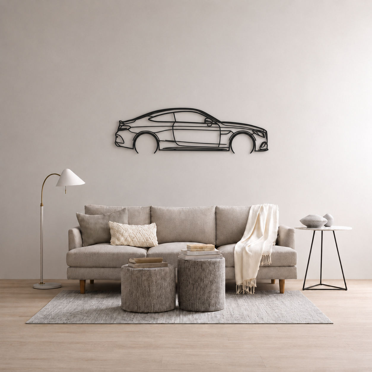 Mercedes C300 Coupe Wall Art