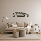 mercedes glc coupe Wall Art