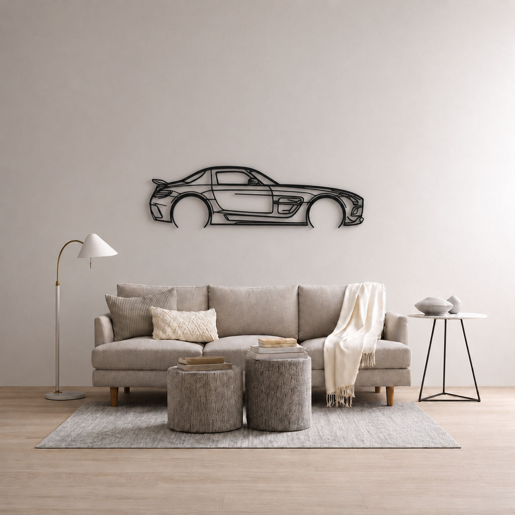 Mercedes SLS AMG Wall Art