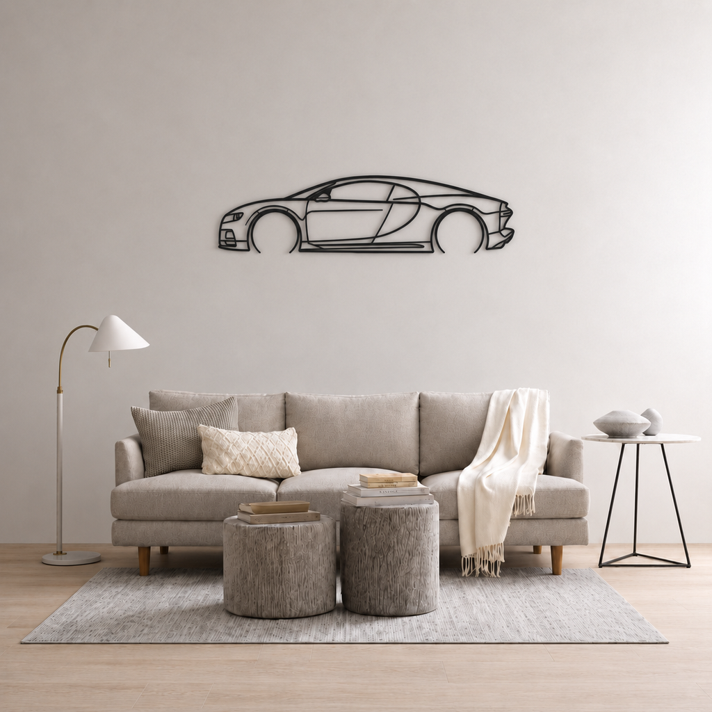 Bugatti chiron Wall Art