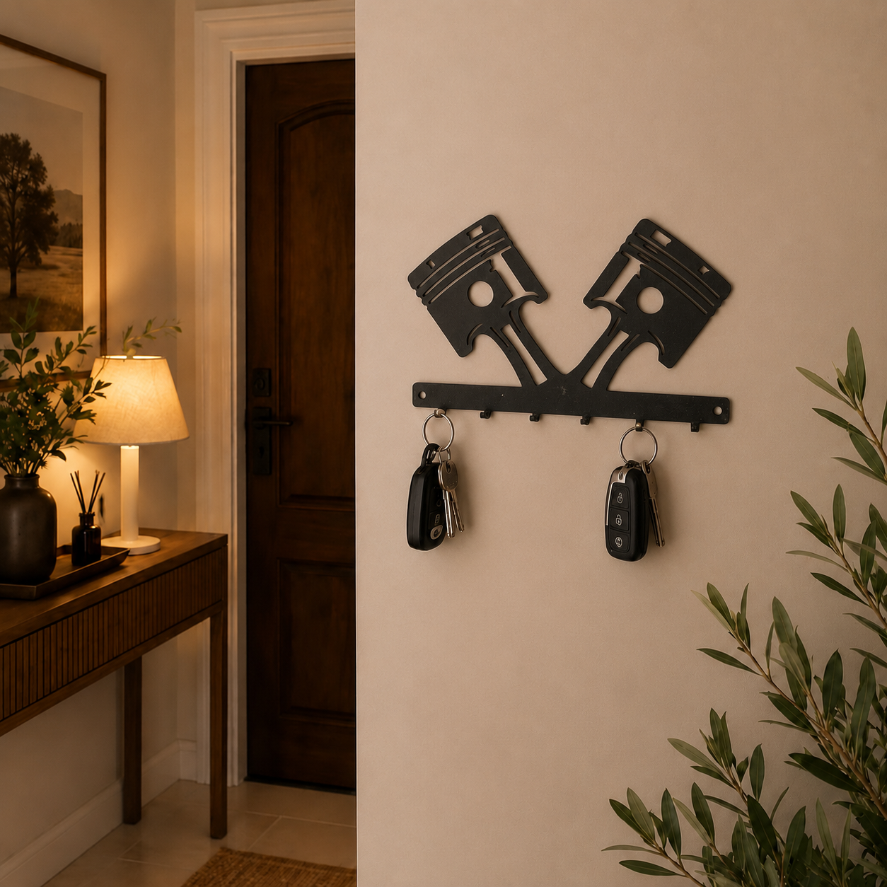 V-Twin Piston Key Holder