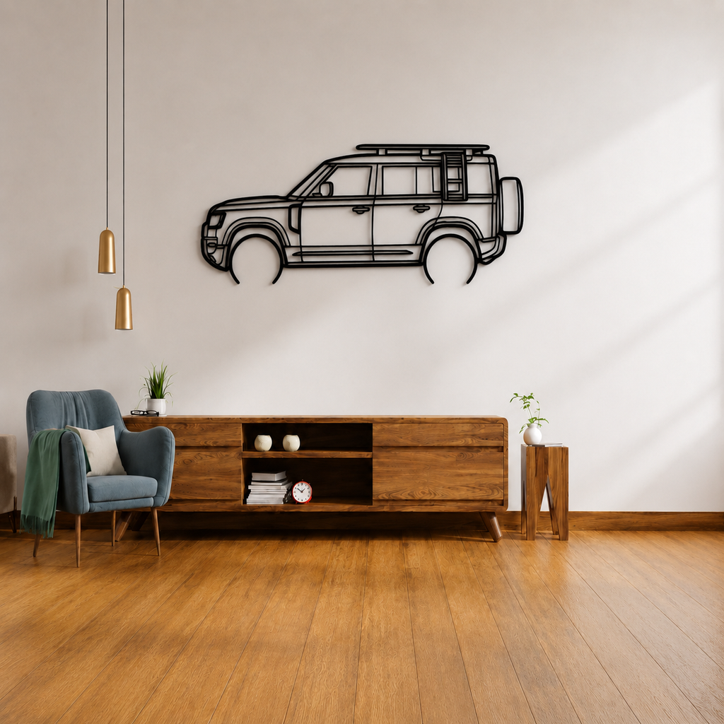 Land Rover defender 110 Wall Art