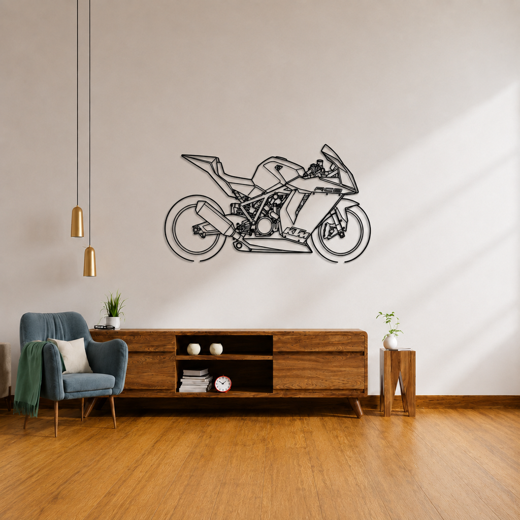 KTM RC8 Wall Art
