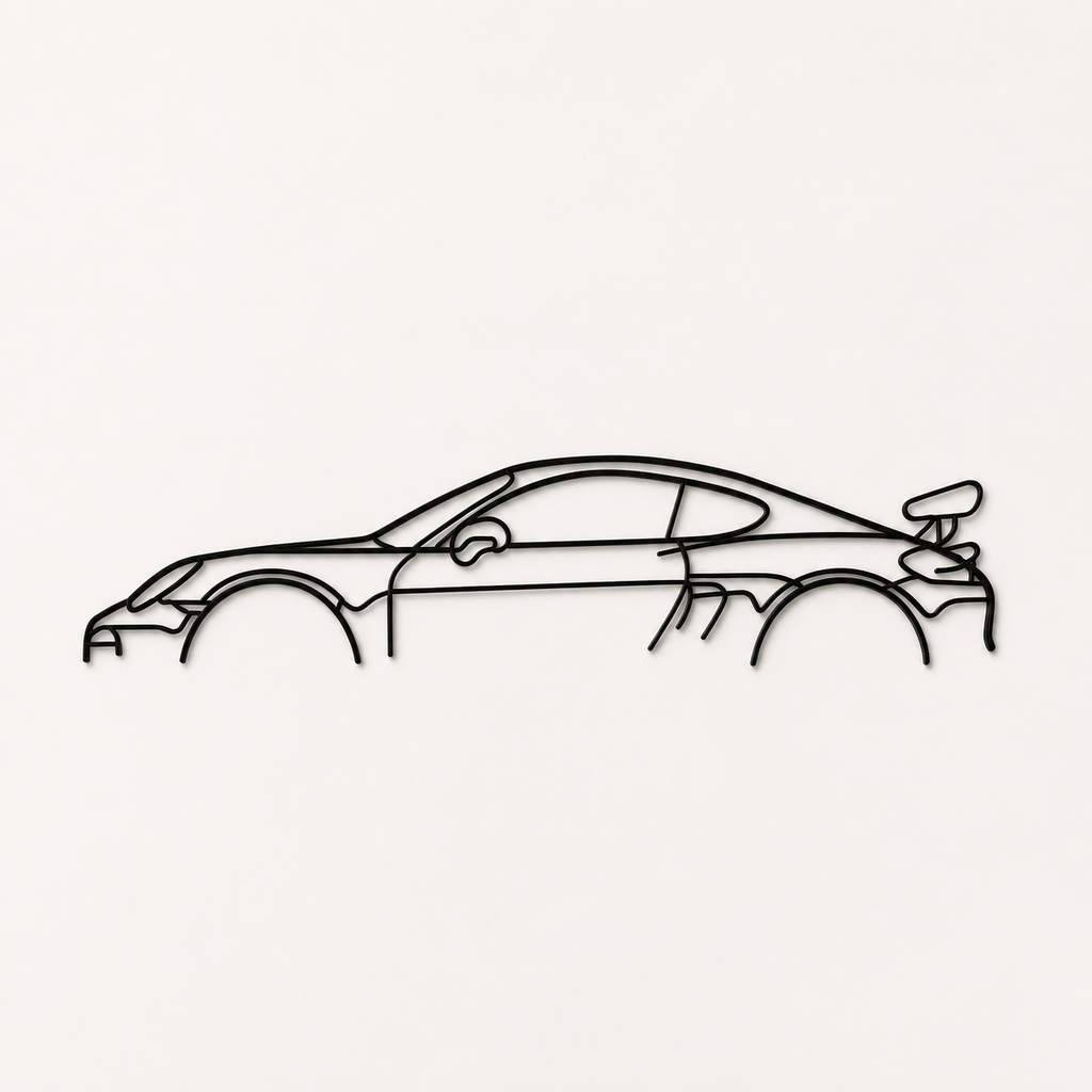 Porsche Cayman GT4 981 Wall Art