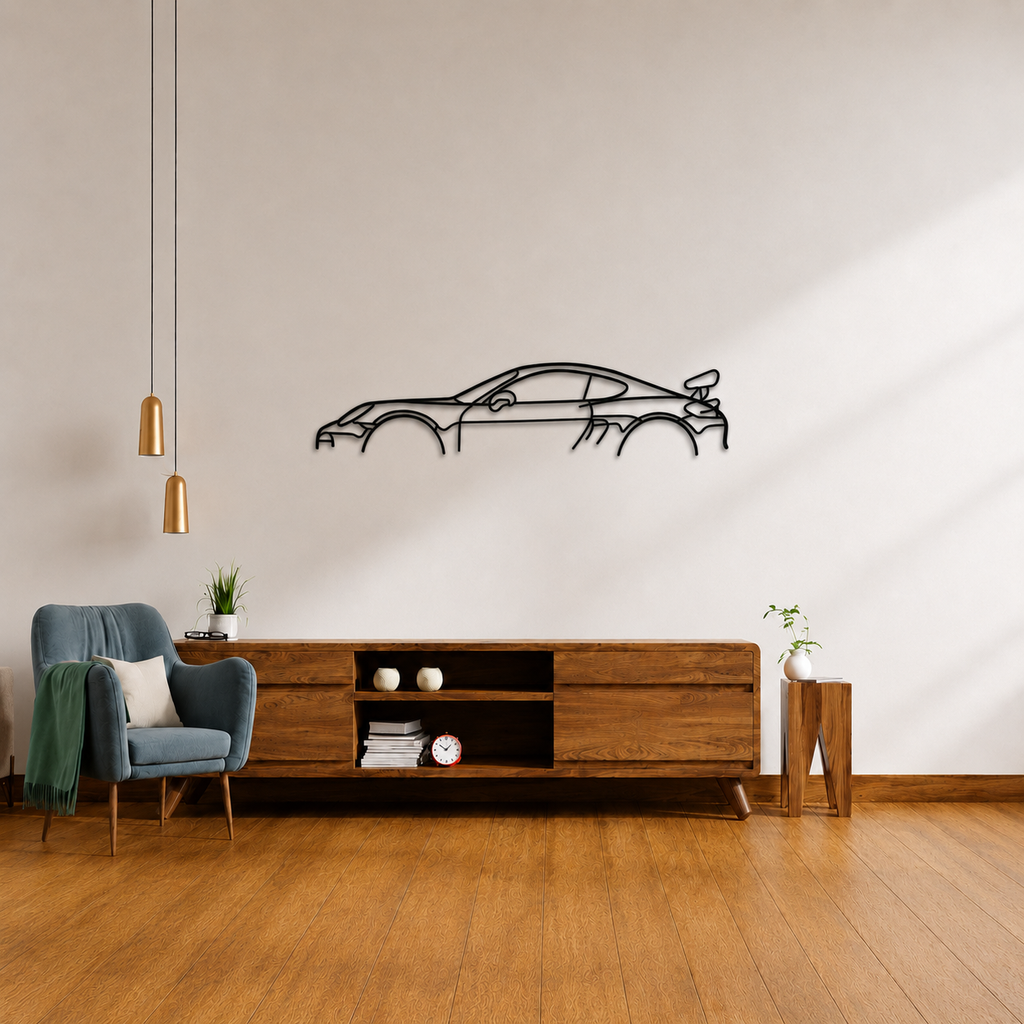 Porsche Cayman GT4 981 Wall Art