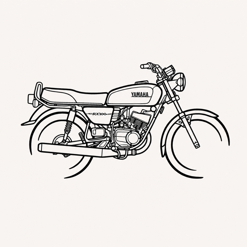 Yamaha RX Wall Art