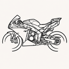 Yamaha R1 Old gen Wall Art
