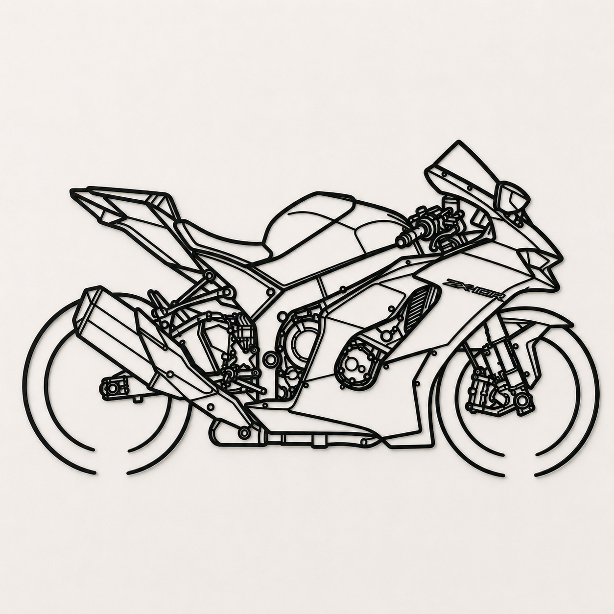 Kawasaki Ninja ZX10R Wall Art