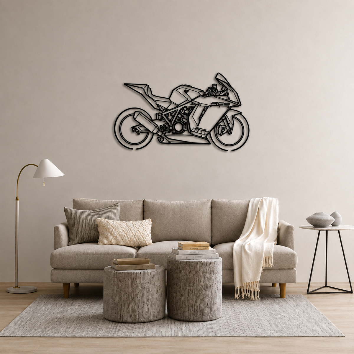 KTM RC8 Wall Art