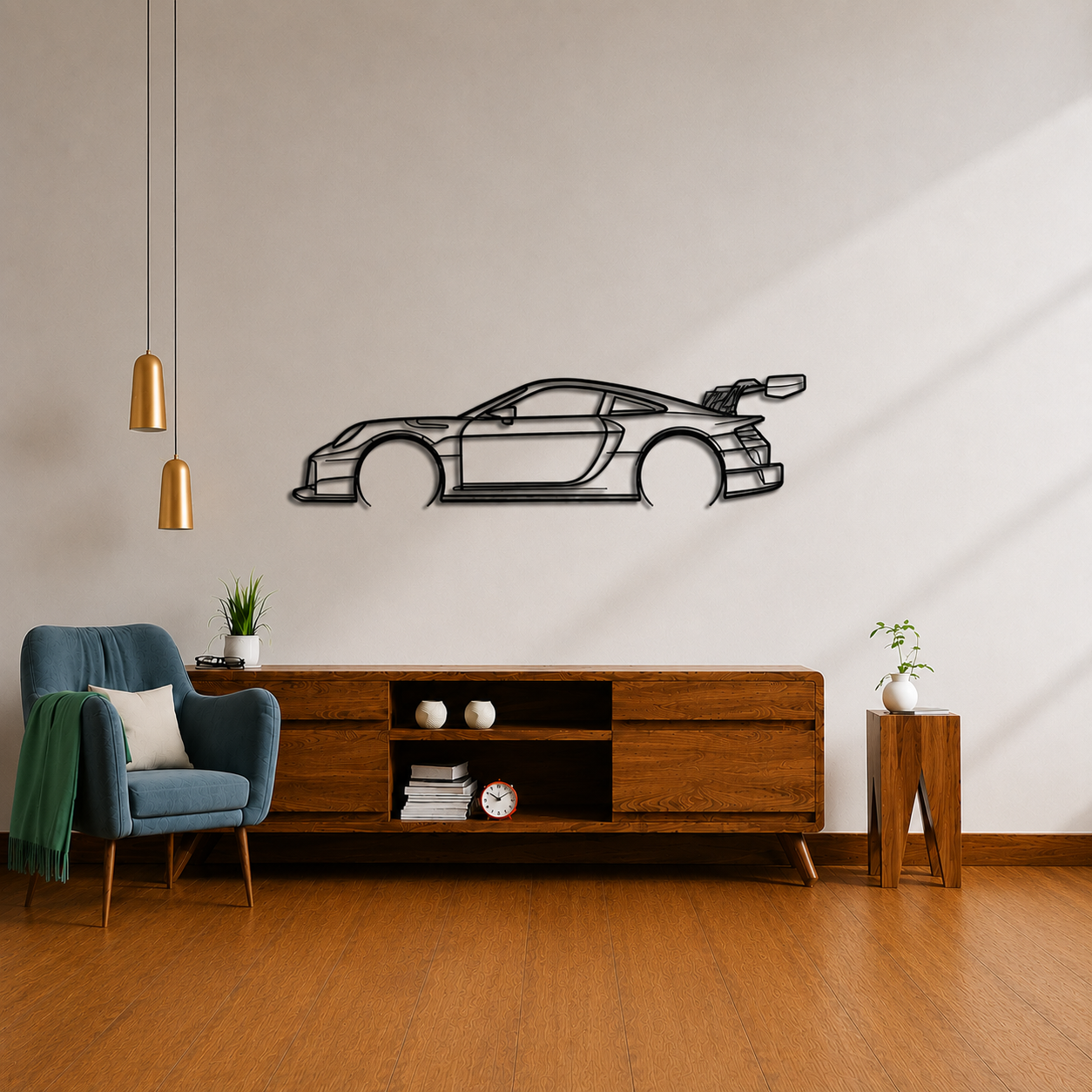 Porsche 911 GT2 RS Clubsport Wall Art