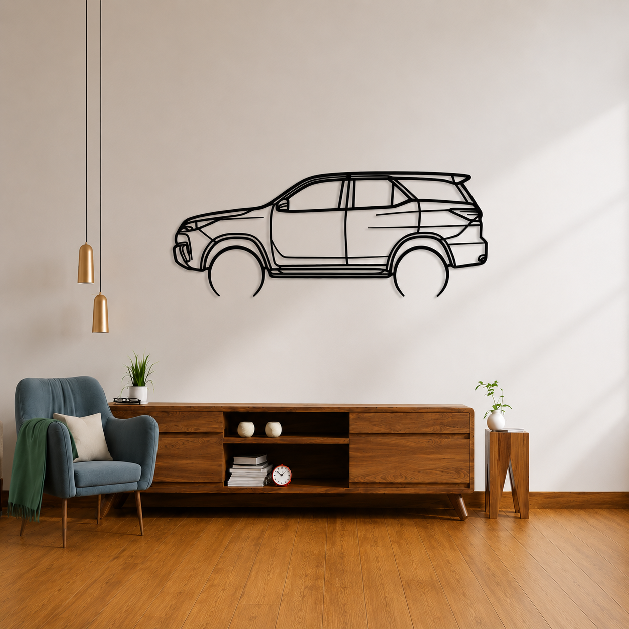 Toyota Fortuner Wall Art