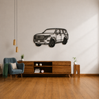 Toyota Land Cruiser 300 Front view Wall Art