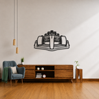 F1 Front view Wall Art