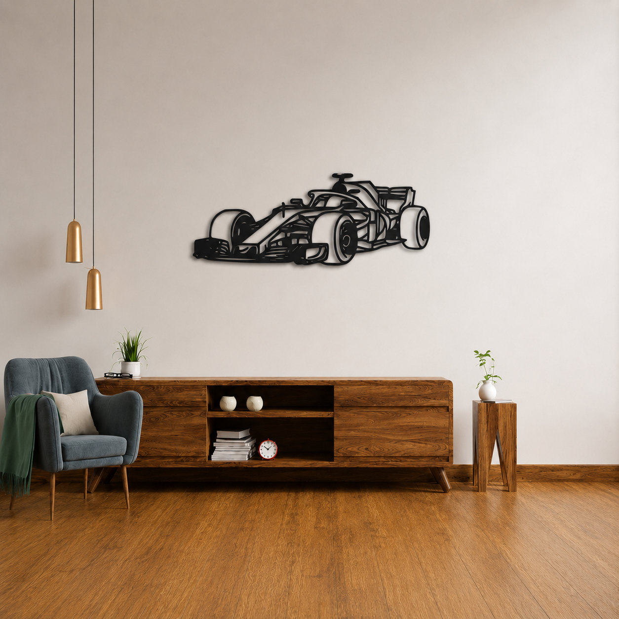 F1 Front Side view Art
