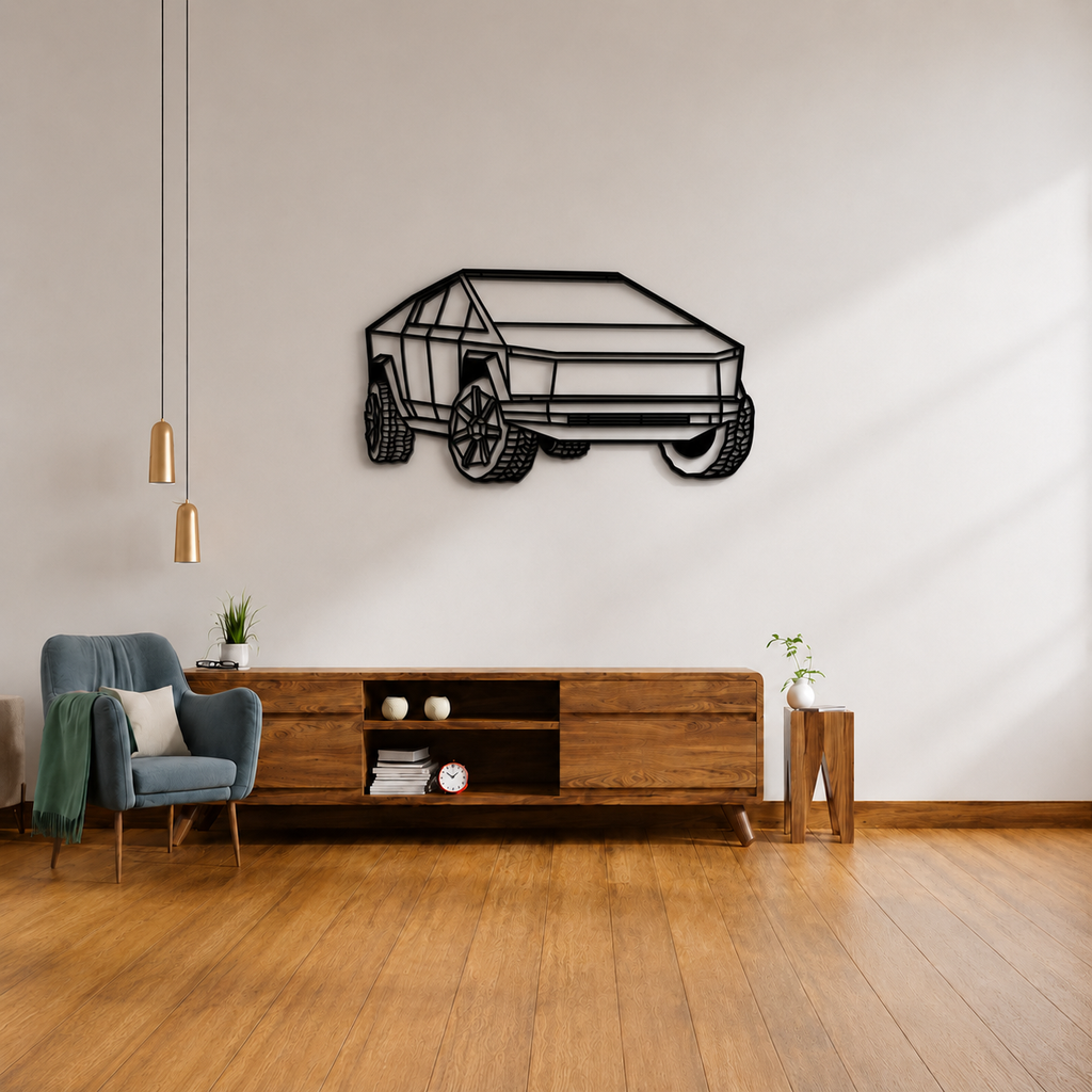 Cyber truck Wall Art